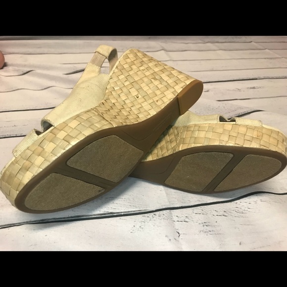 Nine West Cream Wedge Heels - Picture 3 of 4